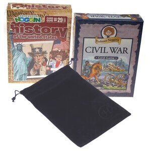 Professor Noggin History United States Civil War Bag Trivia Education USA Gift